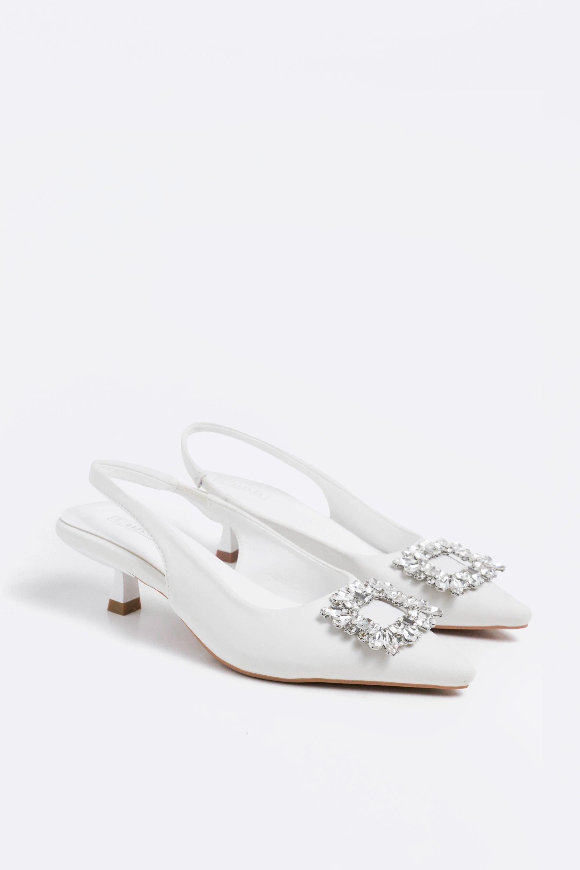 Slingback Kitten Heel