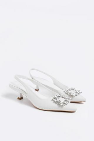 Slingback Kitten Heel