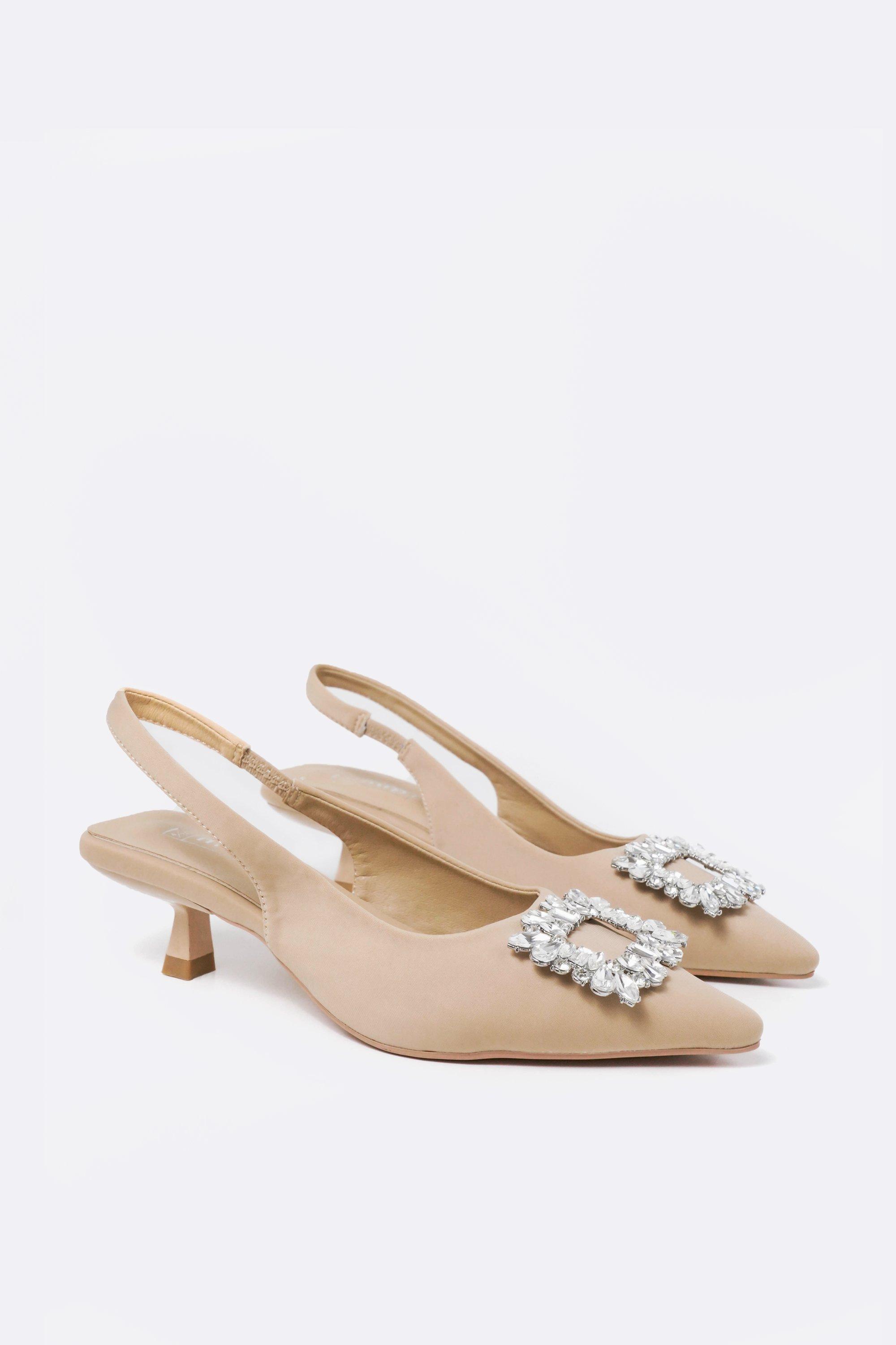 Slingback Kitten Heel