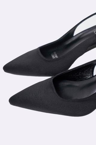 Slingback Court Block Heel