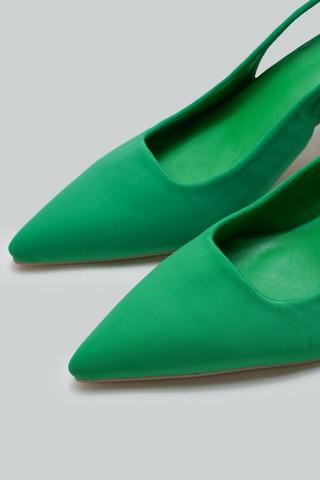 Slingback Court Block Heel