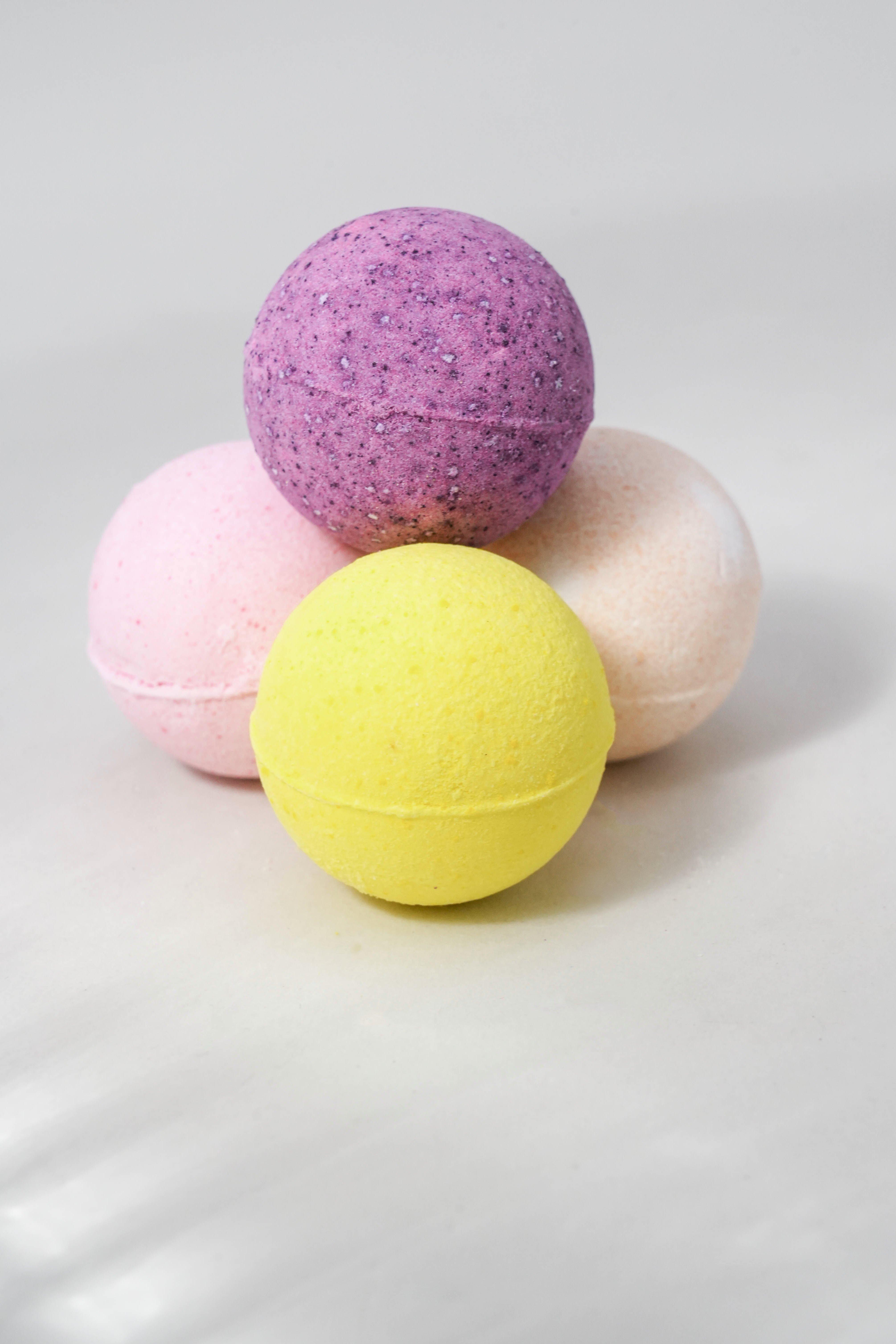 4 Pack Bath Bombs