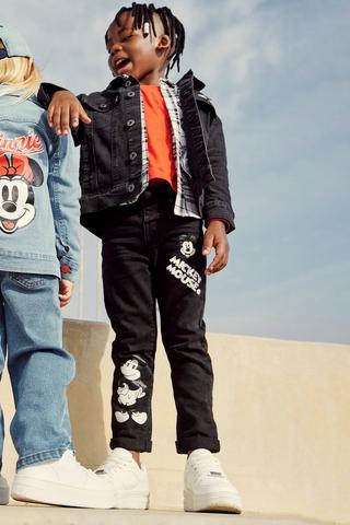 Mickey Mouse Straight Denim