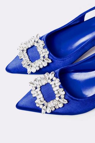 Slingback Kitten Heel