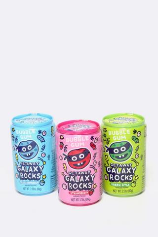 Getaway Galaxy Rocks Bubble Gum