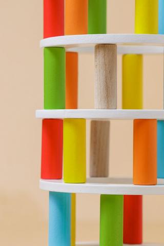 Mrp Baby Wooden Stacking Tower