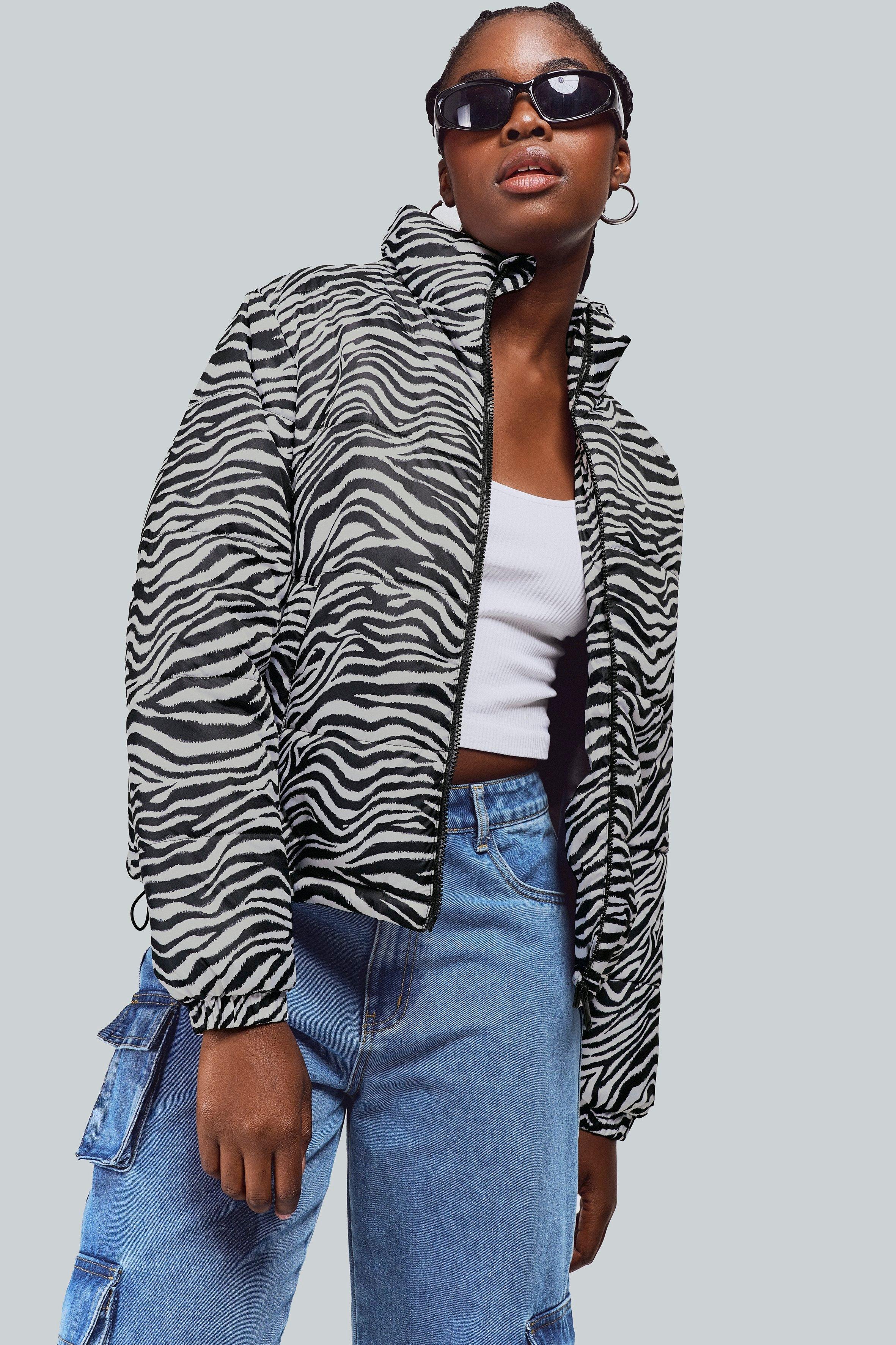 puffer tie jacket