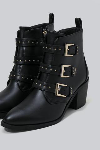 Block Heel Boot