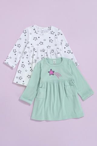2 Pack Long Sleeve Dresses