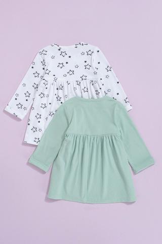 2 Pack Long Sleeve Dresses