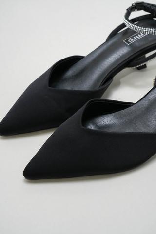 Ankle Strap Kitten Heel