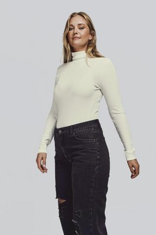 Polo Neck Top