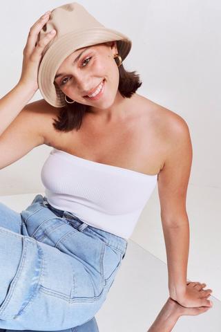 Seamless Bandeau Bodysuit