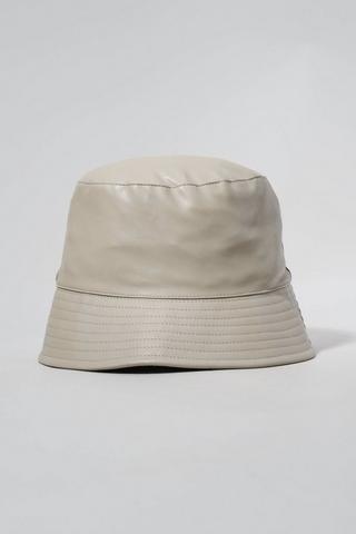 Pleather Bucket Hat