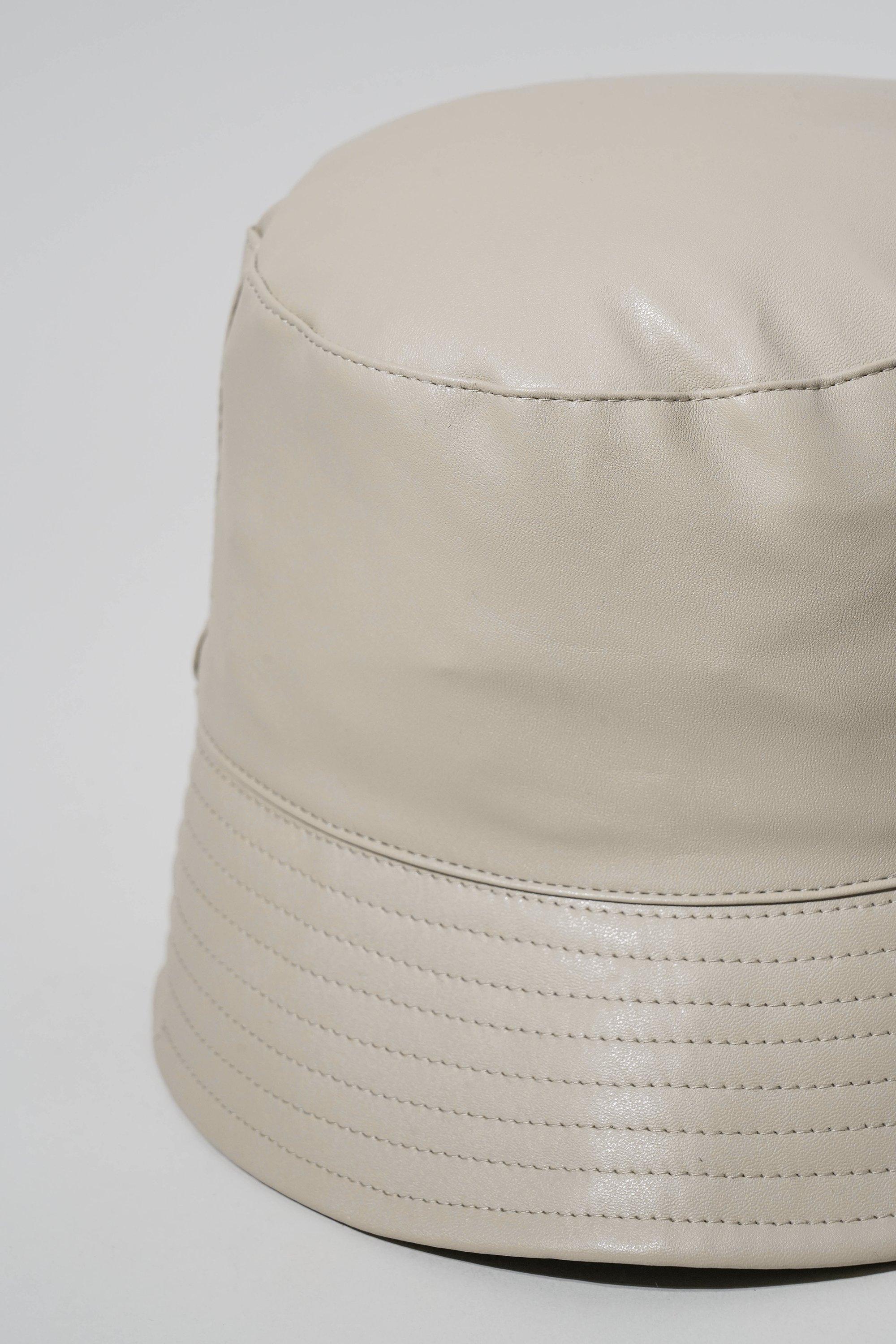 Pleather Bucket Hat