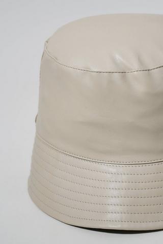 Pleather Bucket Hat