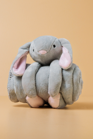 Blanket With Bunny Soft Toy