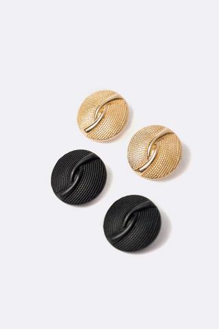 2 Pack Stud Earrings