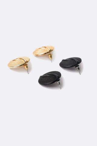2 Pack Stud Earrings