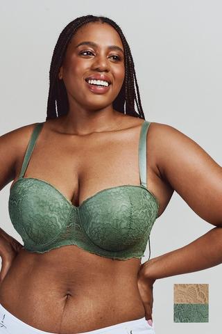 2 Pack Balconette Bras