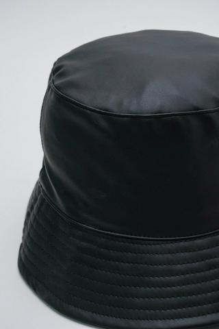 Pleather Bucket Hat