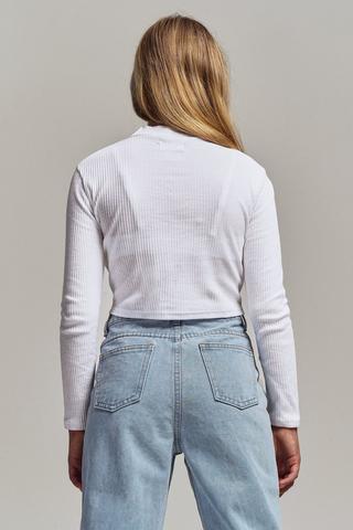 Long Sleeve Turtle Neck Top