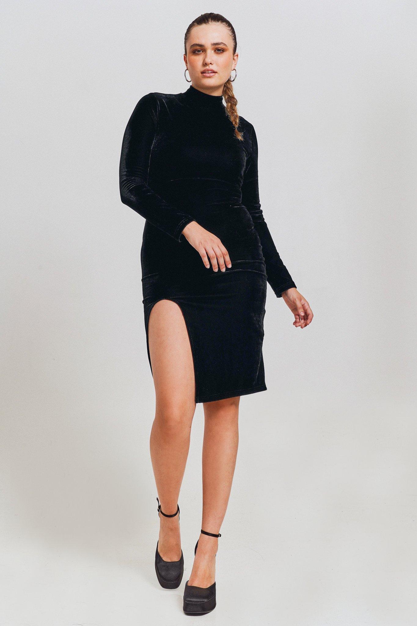 Mr price 2025 black velvet dress