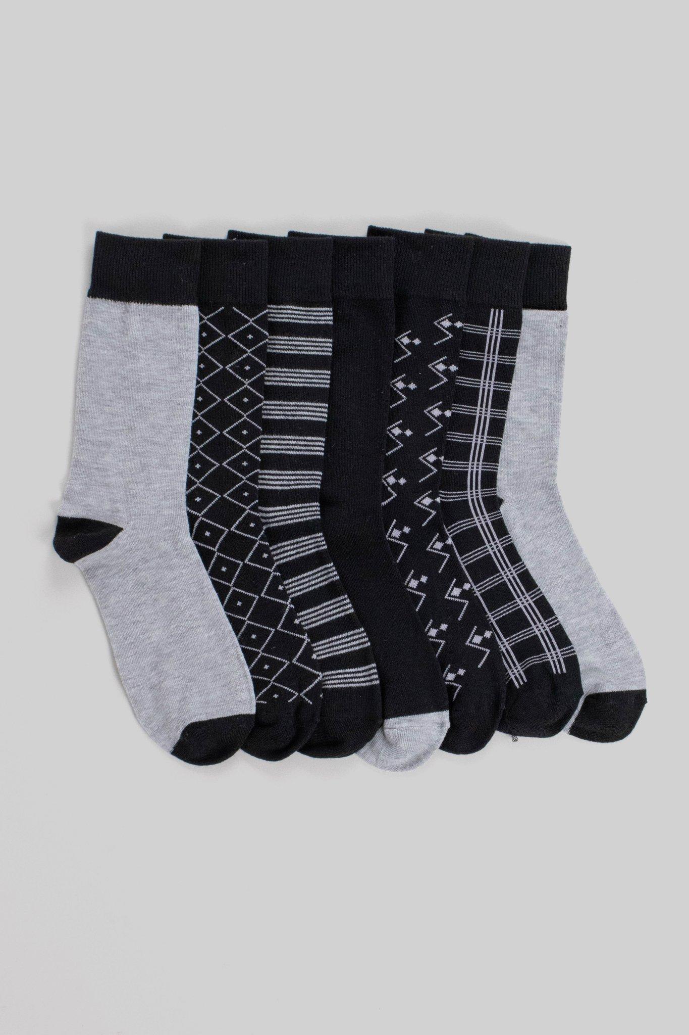 7 Pack Socks