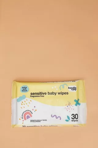 Bundle + Joy Sensitive Wipes 30s