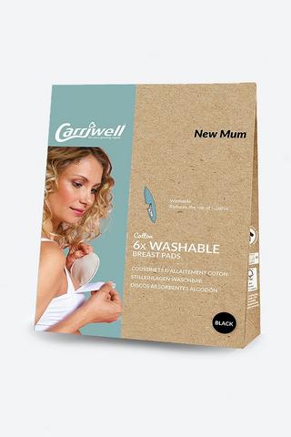 Carriwell Washable Breast Pads 6's