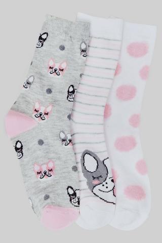 3 Pack Socks