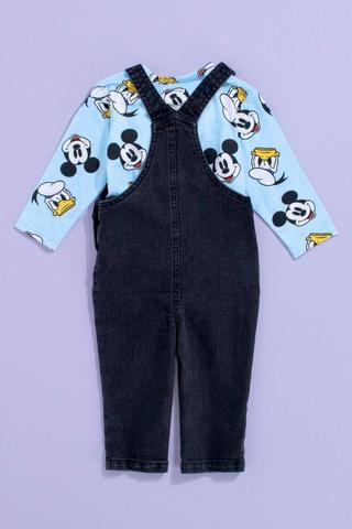 Mickey Mouse Dungaree Set