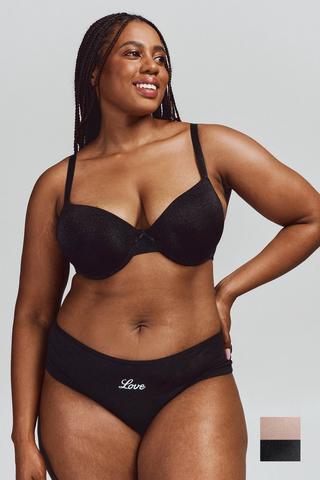 2 Pack T-Shirt Bras