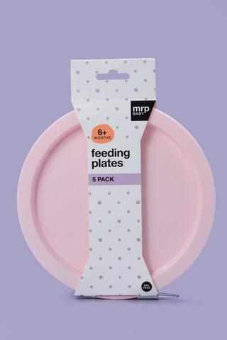 MRP Baby Feeding Plates 5 Pack