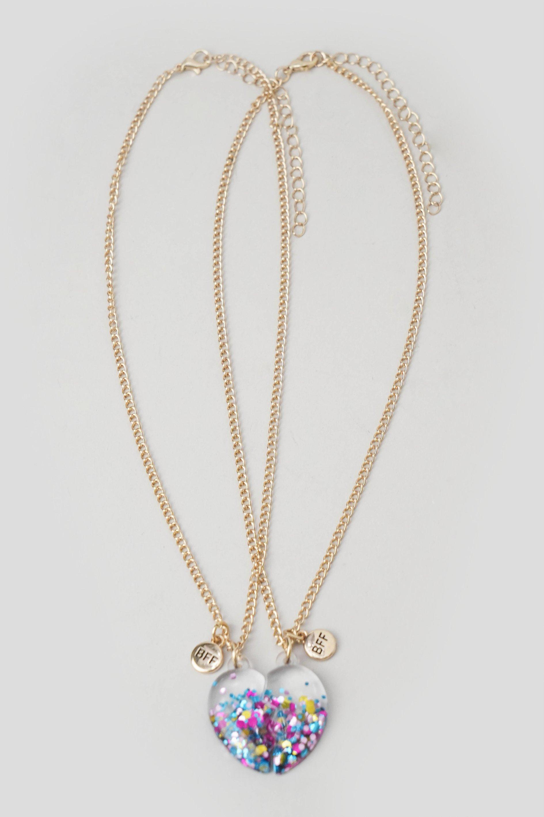 2 Pack Best Friends Necklace Set