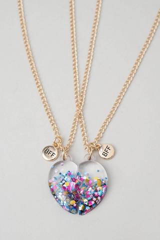 2 Pack Best Friends Necklace Set