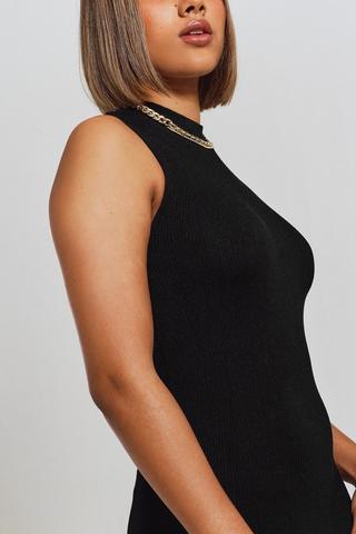 Turtle Neck Bodycon Dress