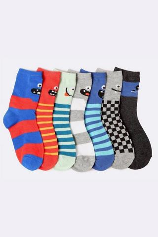 7 Pack Socks