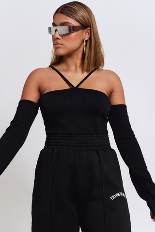 Seamless Off Shoulder Top