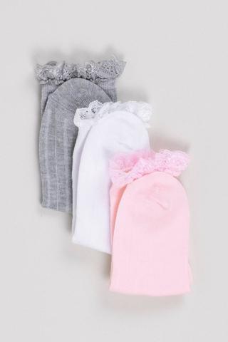 3 Pack Anklet Socks