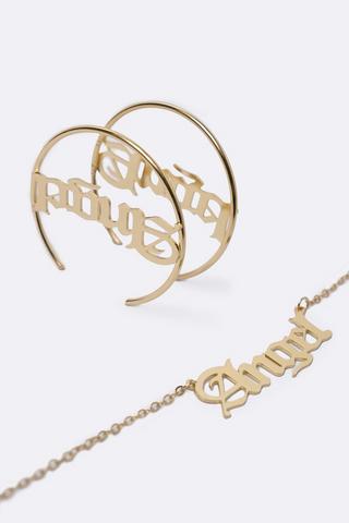 Necklace And Earring Set