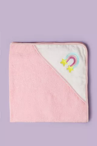 Hooded Rainbow Towel