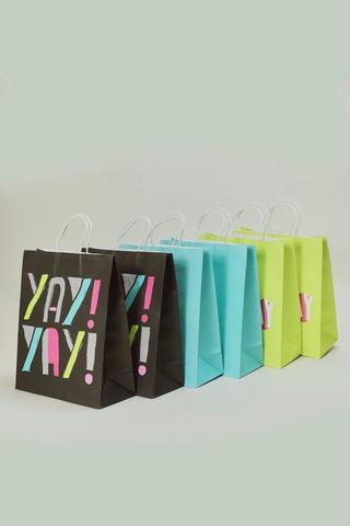 6 Pack Gift Bags