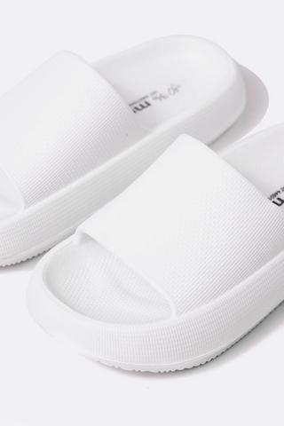 womens chunky slider