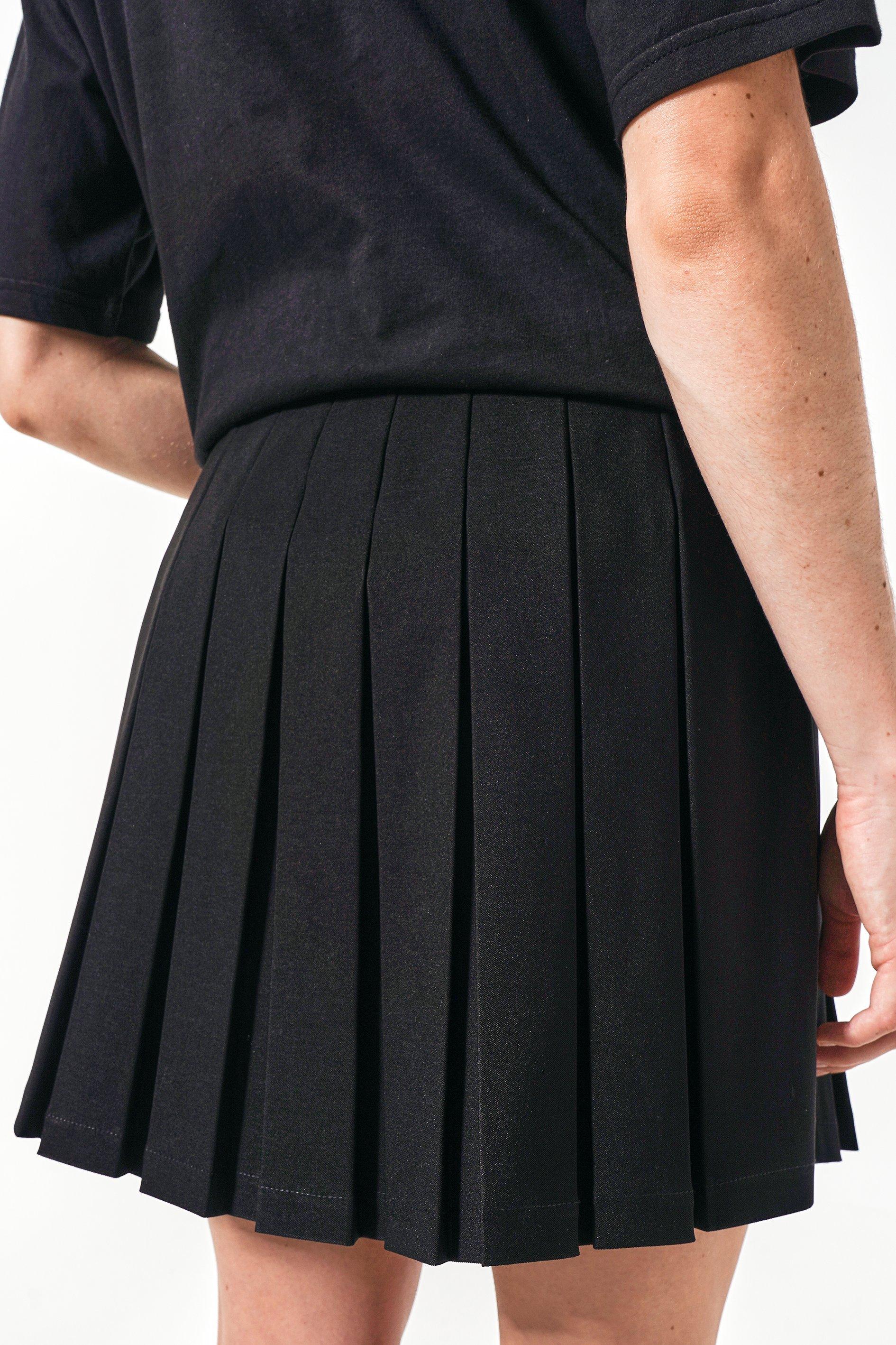 Short pleated clearance skirt for sale