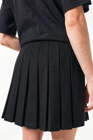 Pleated Mini Skirt