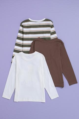 3 Pack Long Sleeve T-Shirts