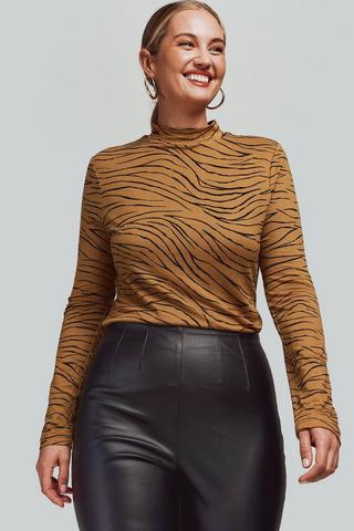 Turtleneck Top