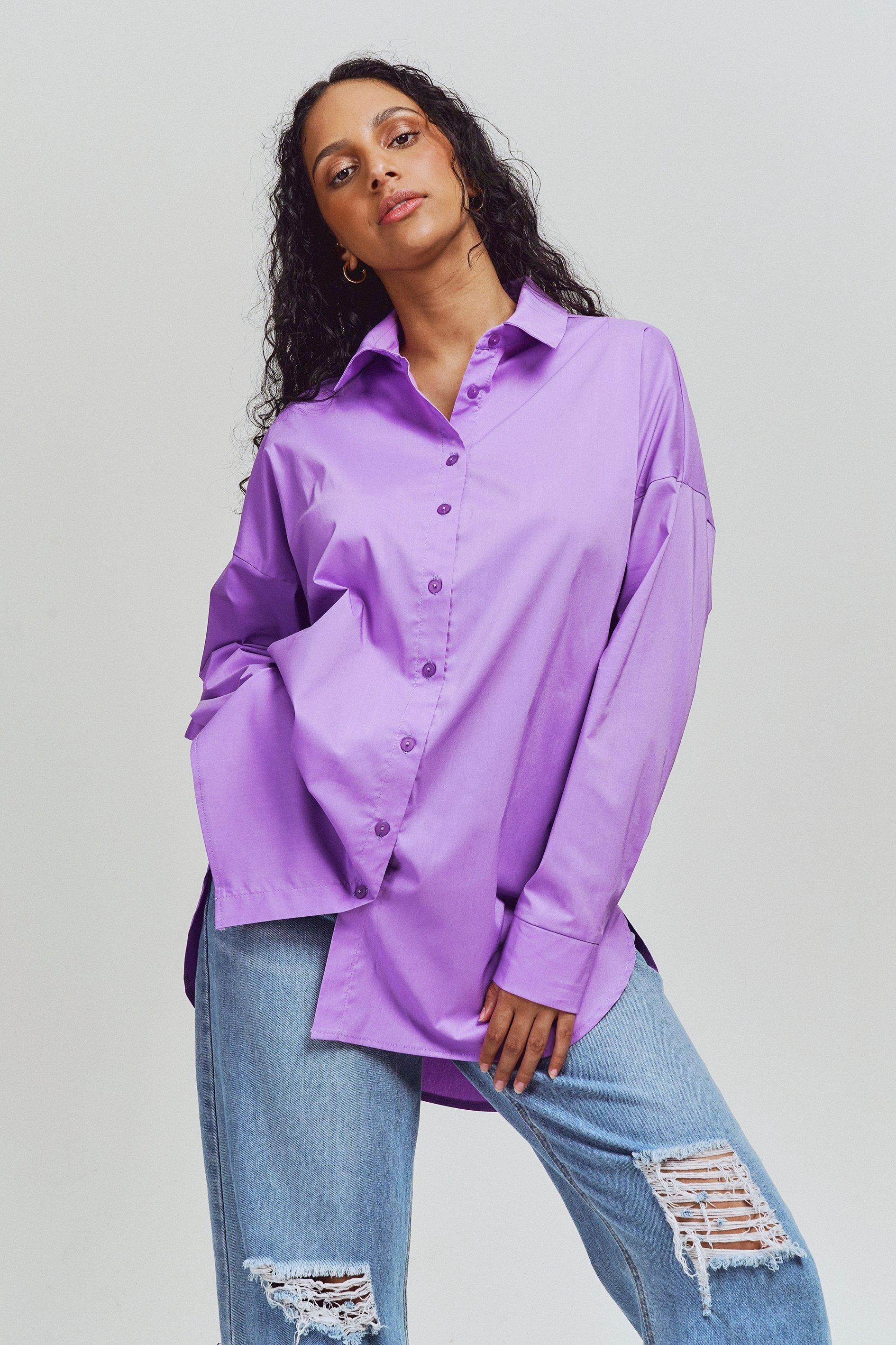 Poplin x Satin Shirt