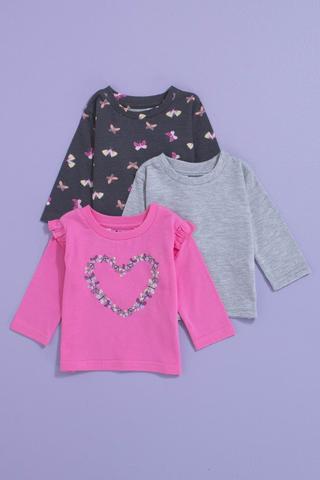 3 Pack Long Sleeve T-Shirts
